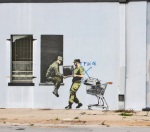 UK’s Banksy Spray Jet Art 3